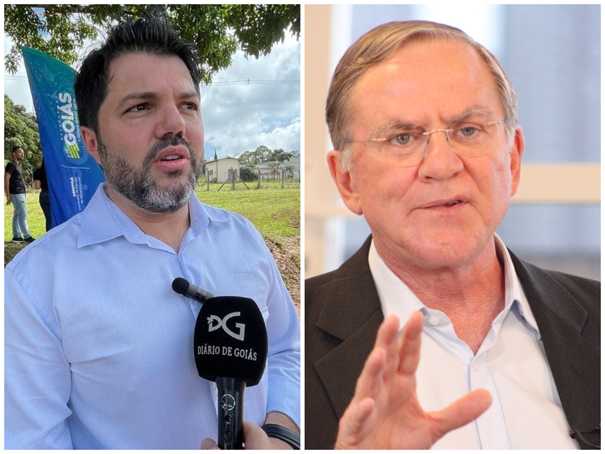 Candidatos a prefeito de Anápolis, Màrcio Correia e Antônio Gomide, na eleiçaõ de 2024