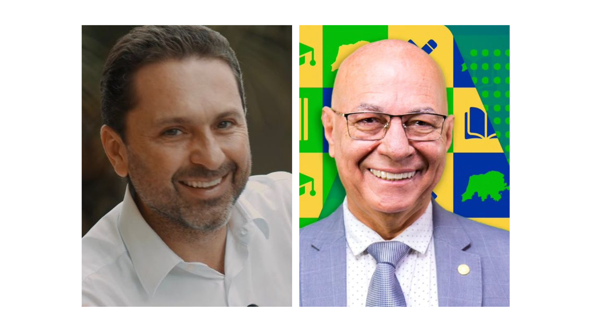 Leandro Vilela e Professor Alcides