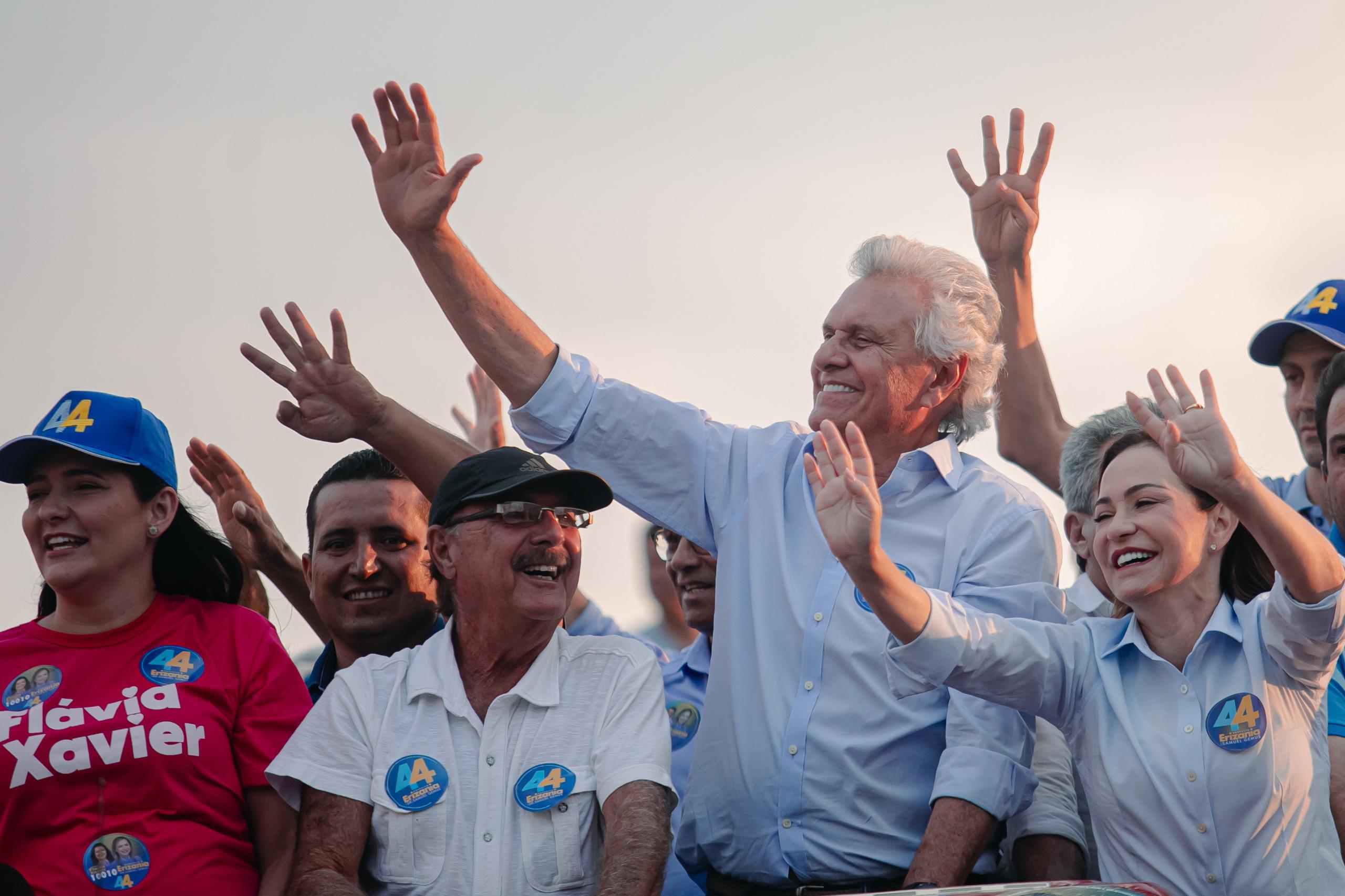 Ronaldo Caiado reforça apoio a Eerizania em Anápolis. Foto: Divulgação