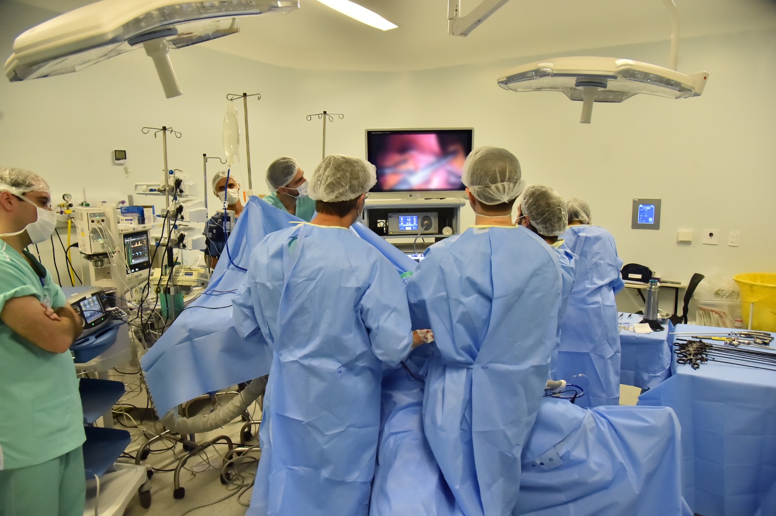 Cirurgia bariátrica HMAP. Foto: Secom/Aparecida