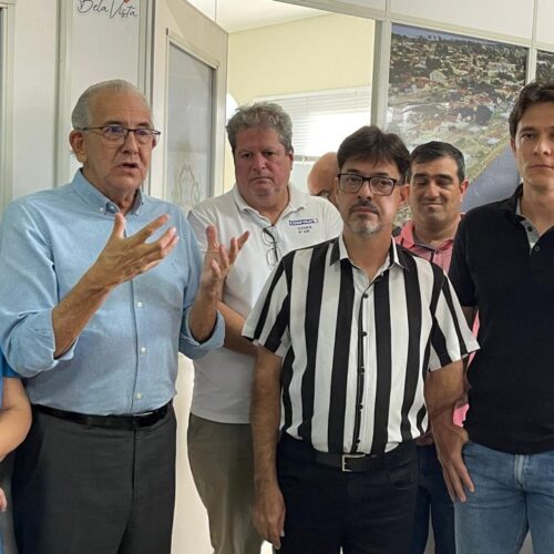 Eurípedes do Carmo anuncia secretário de Educação e Esportes de Bela Vista. Foto: Altair Tavares/DG