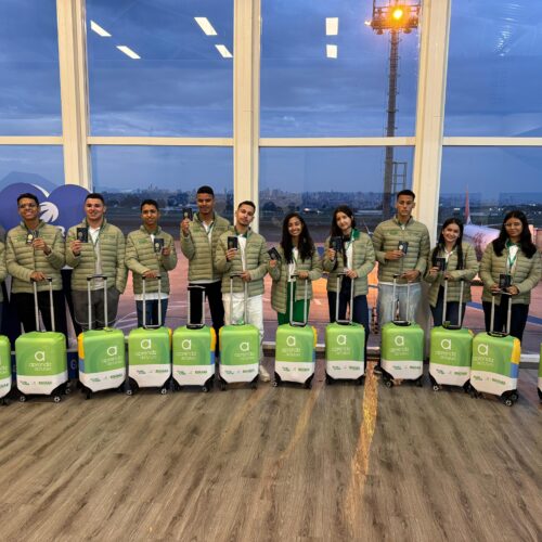 Estudantes do Aprendiz do Futuro vão para intercâmbio na Europa. Foto: Seds