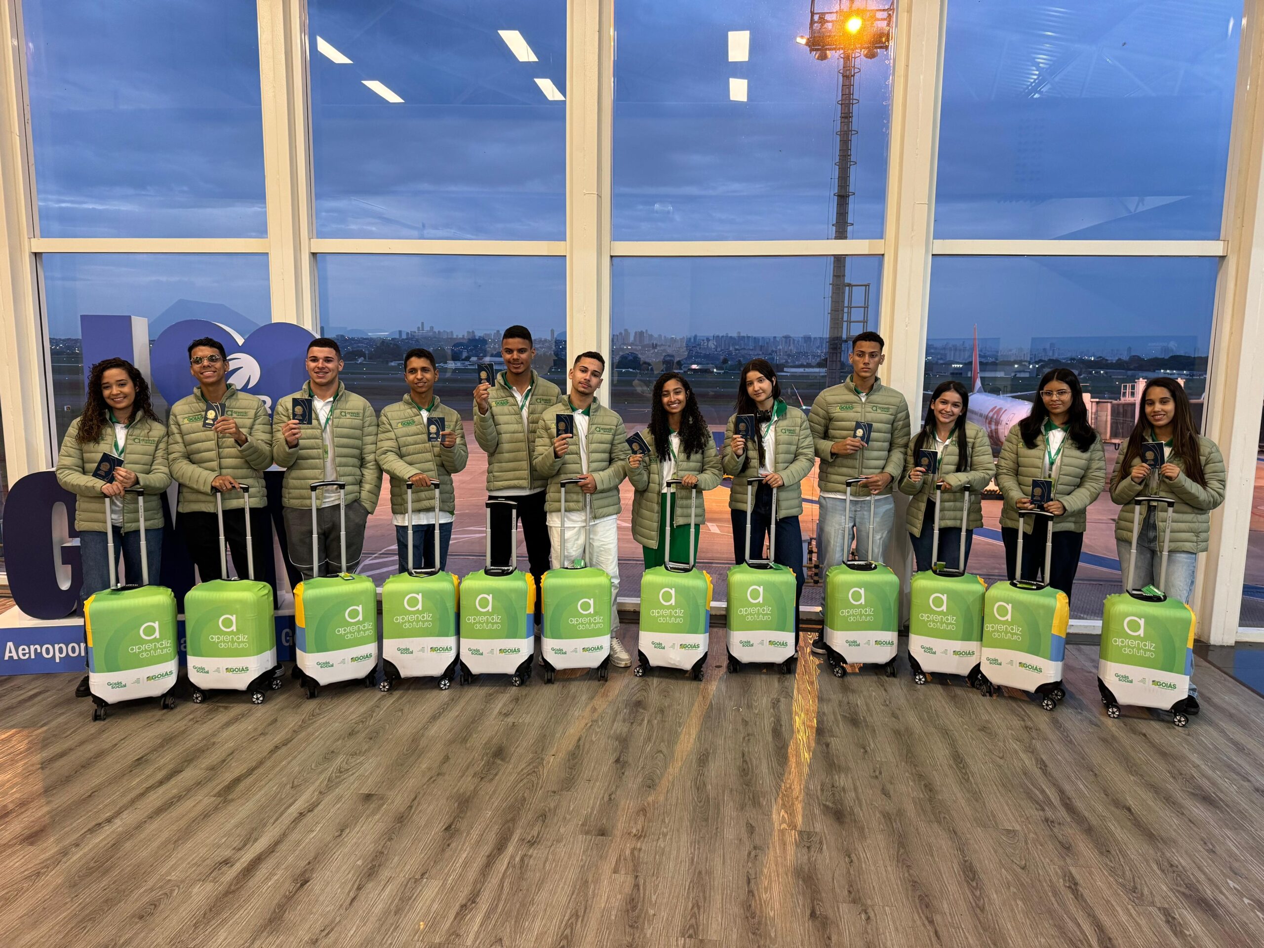 Estudantes do Aprendiz do Futuro vão para intercâmbio na Europa. Foto: Seds