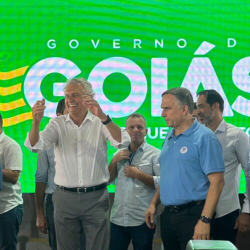 Caiado inaugura terminal novo mundo. Foto: Mel Castro/DG