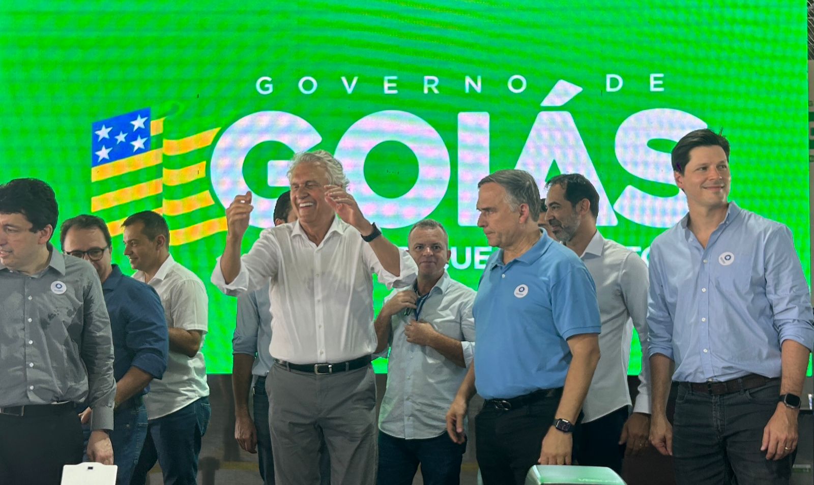 Caiado inaugura terminal novo mundo. Foto: Mel Castro/DG