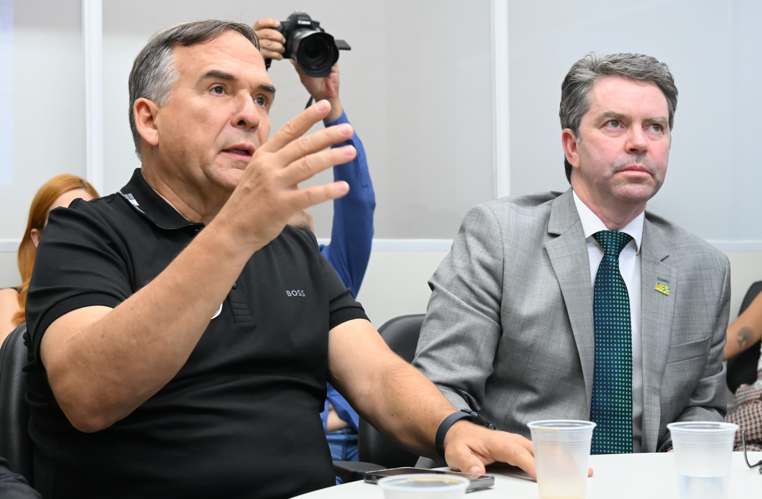 Mabel e Rasível Santos. Foto: Alex Malheiros