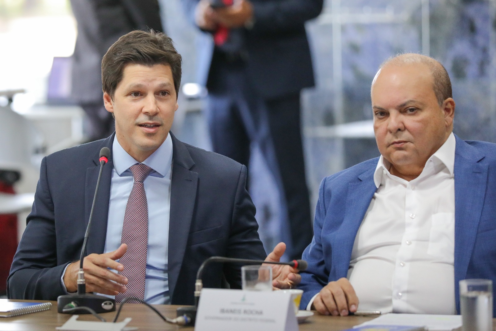 Daniel Vilela se reúne com Ibaneis Rocha em Brasilia. Foto: Jota Euripedes