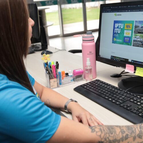 Carnê do IPTU de Aparecida pode ser acessado pelo site. Foto: Rodrigo Estrela