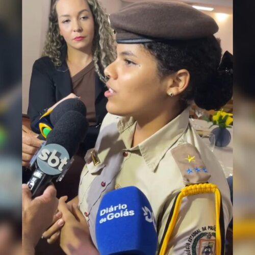 Nicolle estudante premiada. Foto: DG