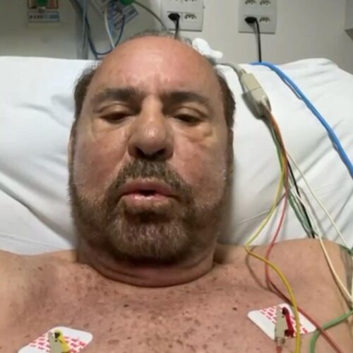 Tião Peixoto passa por procedimento de angioplastica e fica internadao na UTI. Foto: Divulgação