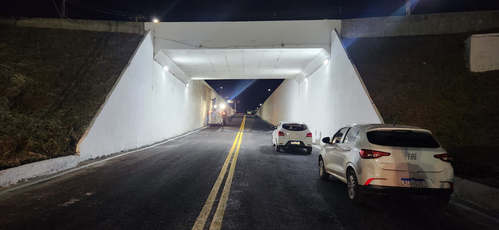 viaduto papilon Park em Aparecida. Foto: Secom