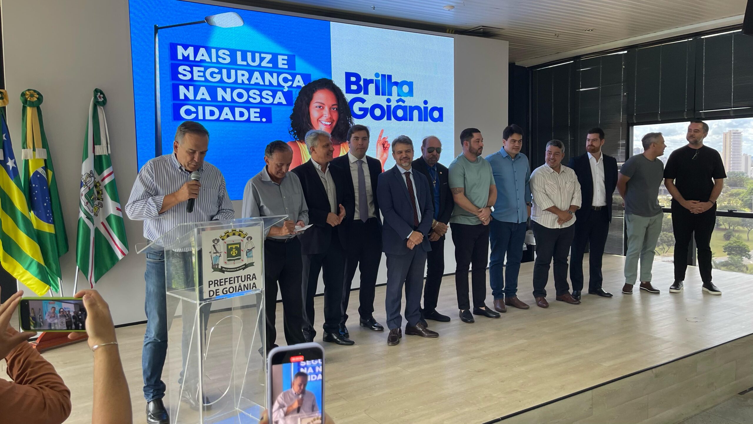 Mabel lança programa Brilha Goiânia. Foto: Altair Tavares