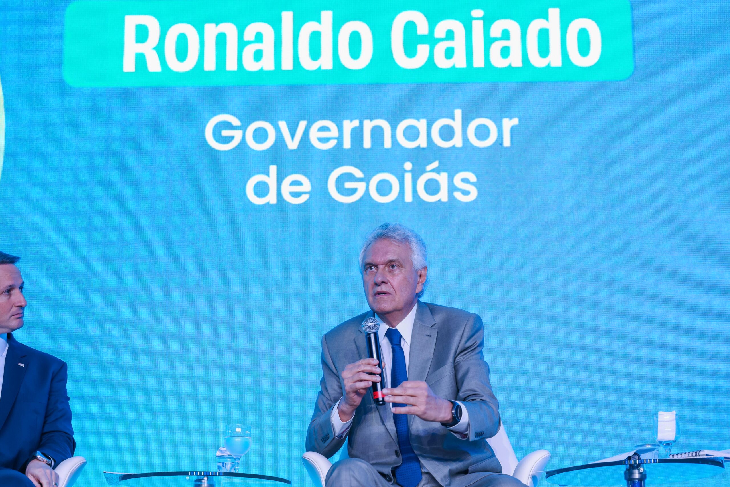 Ronaldo Caiado no Forum Nacional de Seguranlça Publica. Foto: Hegon Corrêa