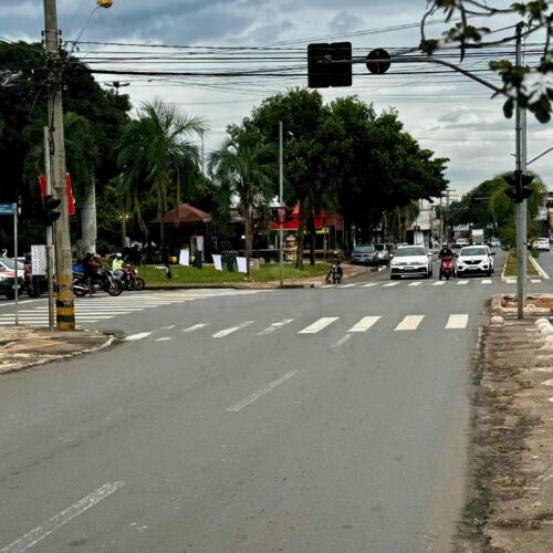 implementação da terceira faixa na avenida castelo branco. Foto: SET