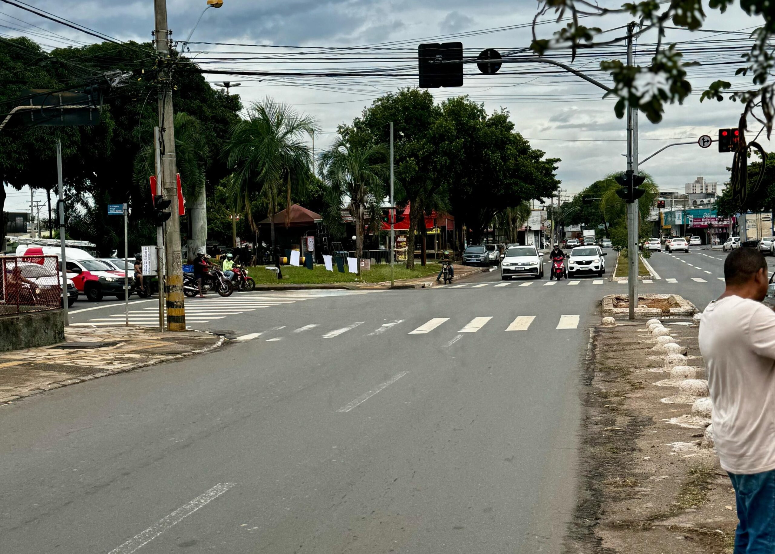 implementação da terceira faixa na avenida castelo branco. Foto: SET