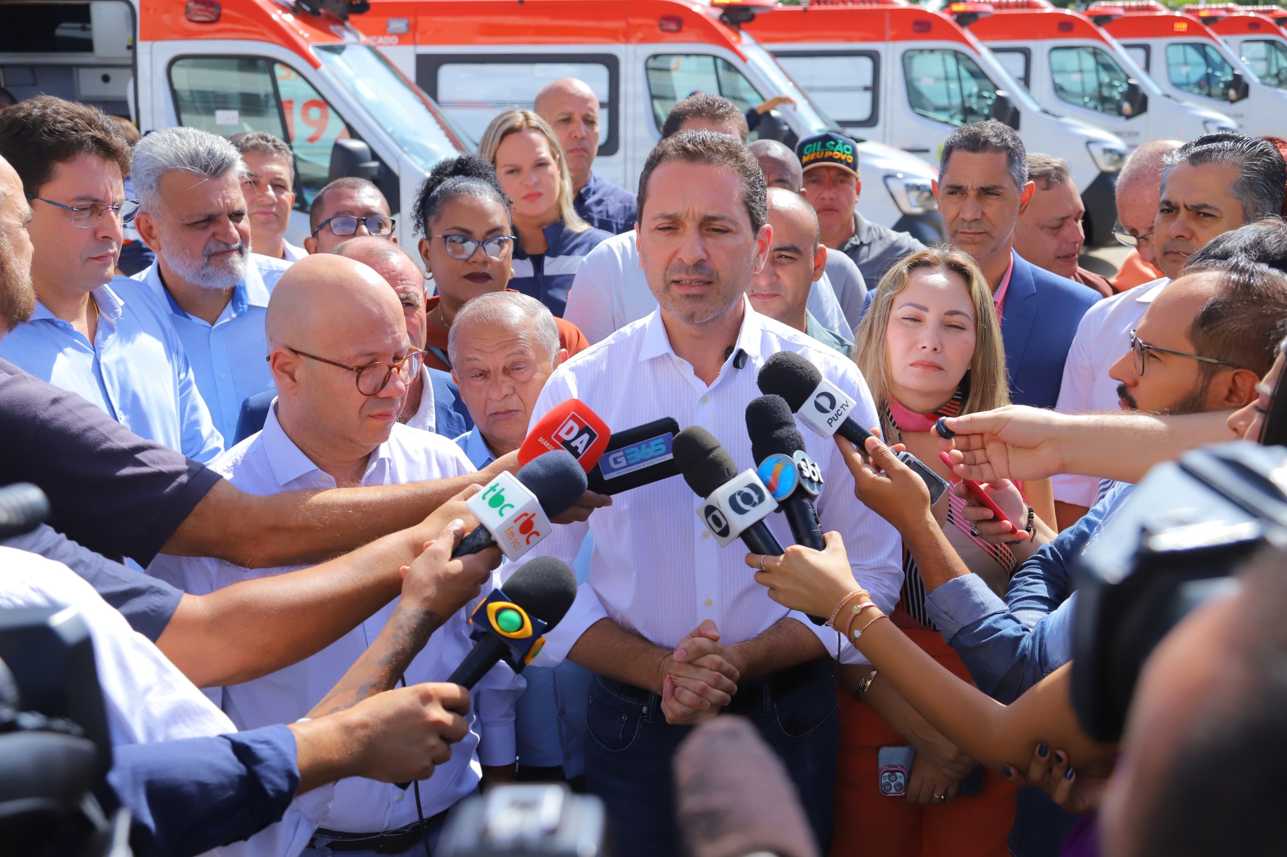 Aparecida recebe novas ambulancias do SAMU_Rodrigo Estrela