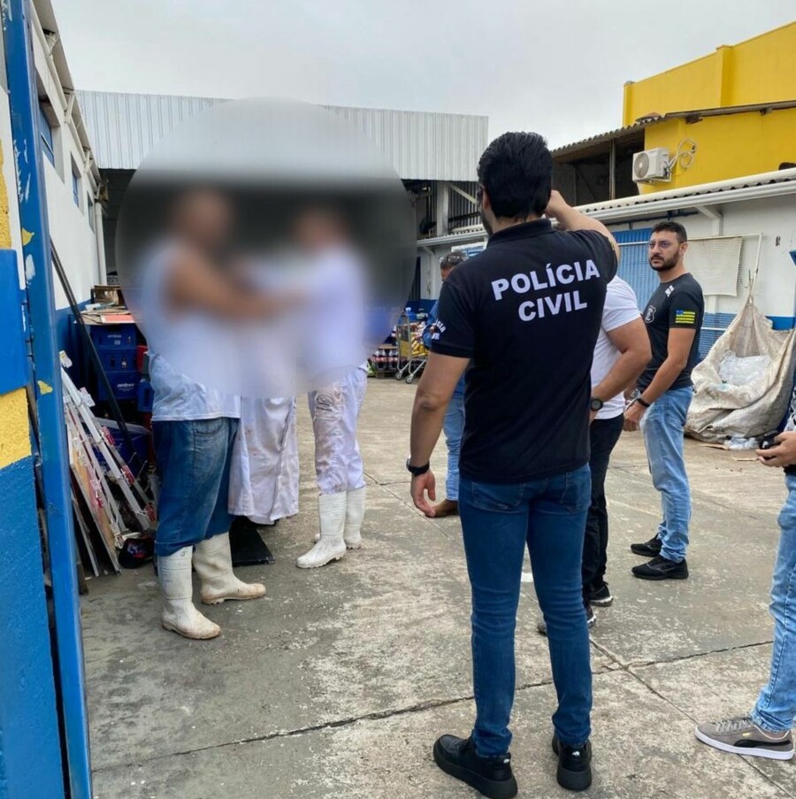 policia descobre desvio de carga de carnes em Anápolis. Foto: PCGO