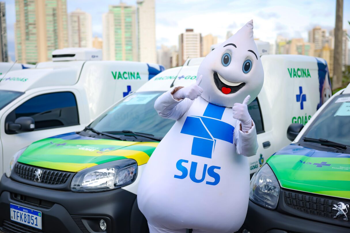 Nova frota de veículos da saúde de Goias. Foto: Romullo Carvalho