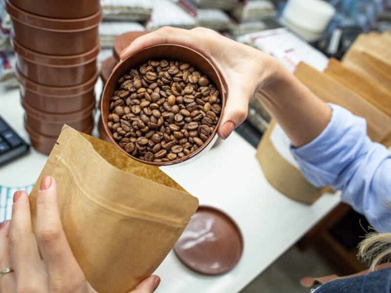 Café em grão. Foto: Wenderson Araujo