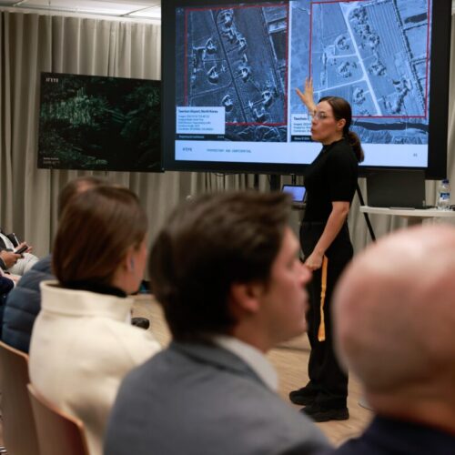 Daniel Vilela conhece startup filandesa. Foto: Vice-governadoria