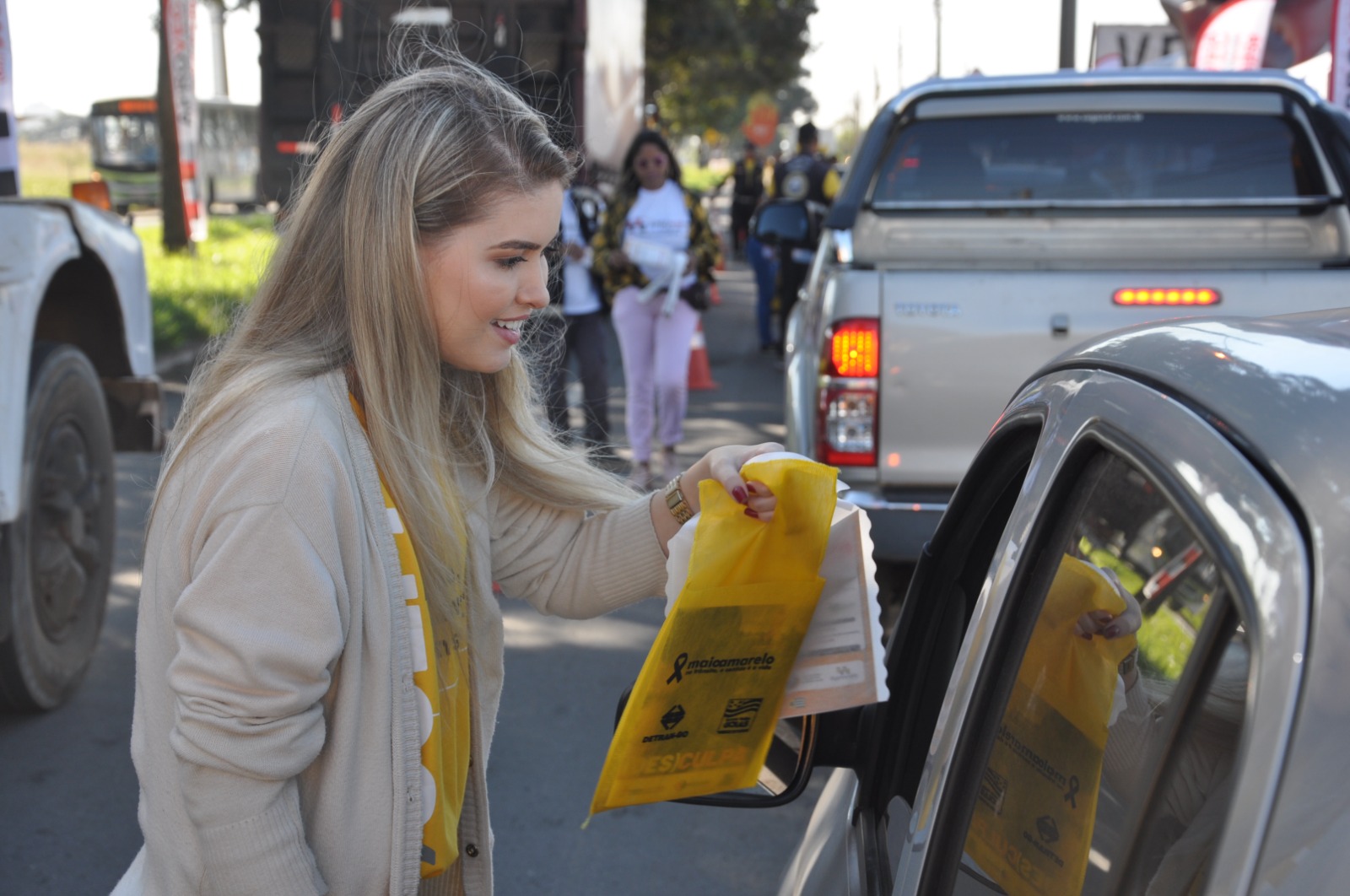 Campanha Maio Amarelo Detran. Foto: Detran-GO