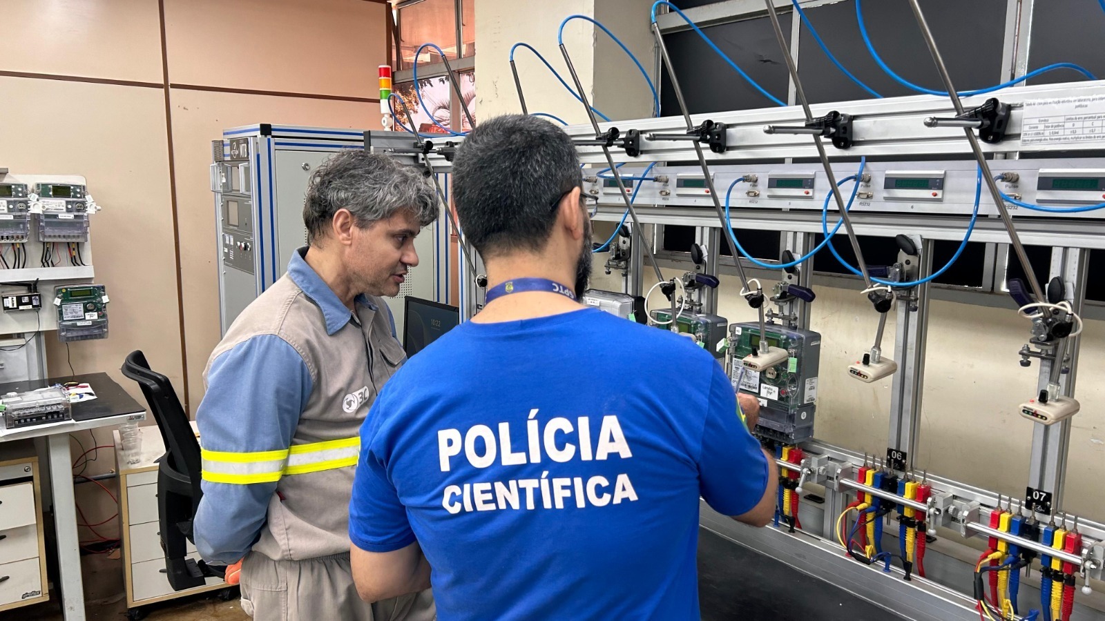 Equatorial promove treinamento de peritos da Policia Cientifica para identificar fraudes e furtos de energia. Foto: Divulgação