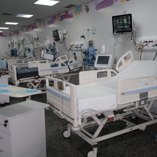 Leitos de UTI e Enfermaria de Goiás. Foto: SES-GO