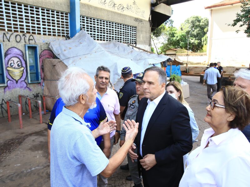 Mabel visita ginasio de campinas apos incendio criminoso. Foto: Alex Malheiros