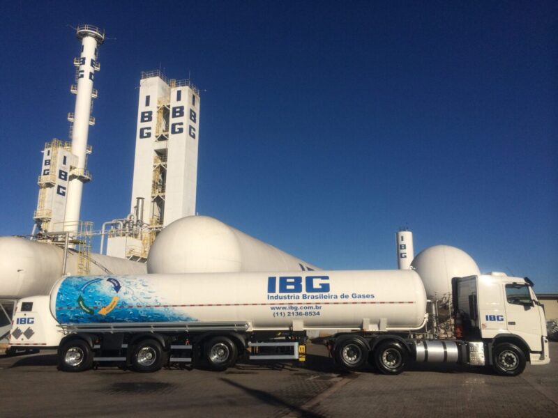 Primeira industria de oxigenio do Centro-Oeste inicia obras em Anapolis. Foto: Divulgação/IBG Gases