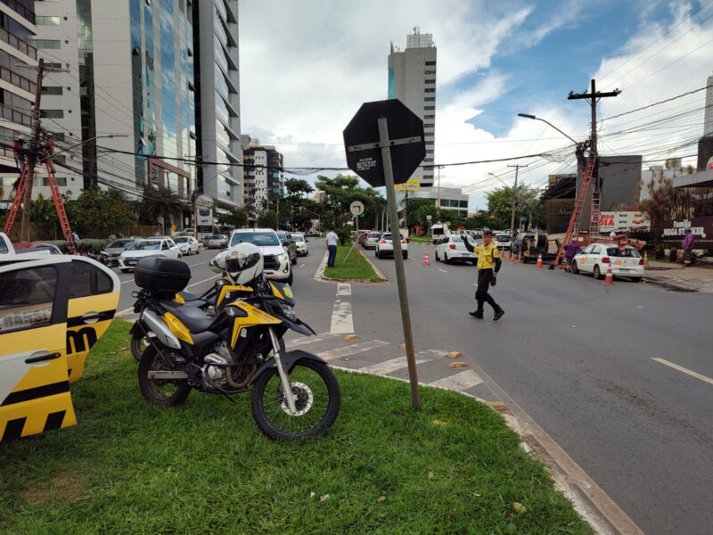 Alterações no trânsito de Goiânia. Foto: SET