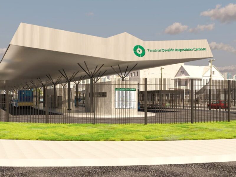 Terminal de Senador Canedo passa por reforma. Crédito: SGG