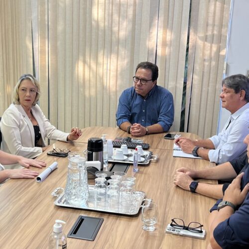 reuniao entre Amma e CMTC apresenta projeto contra alagamento em terminais. Foto: Amma