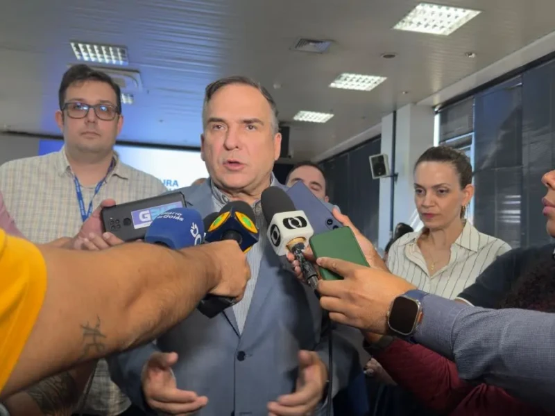 Prefeito destaca quitação de dívidas Foto Secom Goiânia