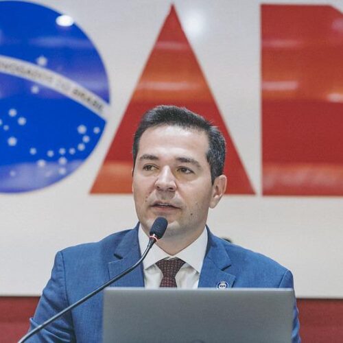 Presidente da OAB-GO, Rafael Lara. Foto: Divulgação/OAB-GO