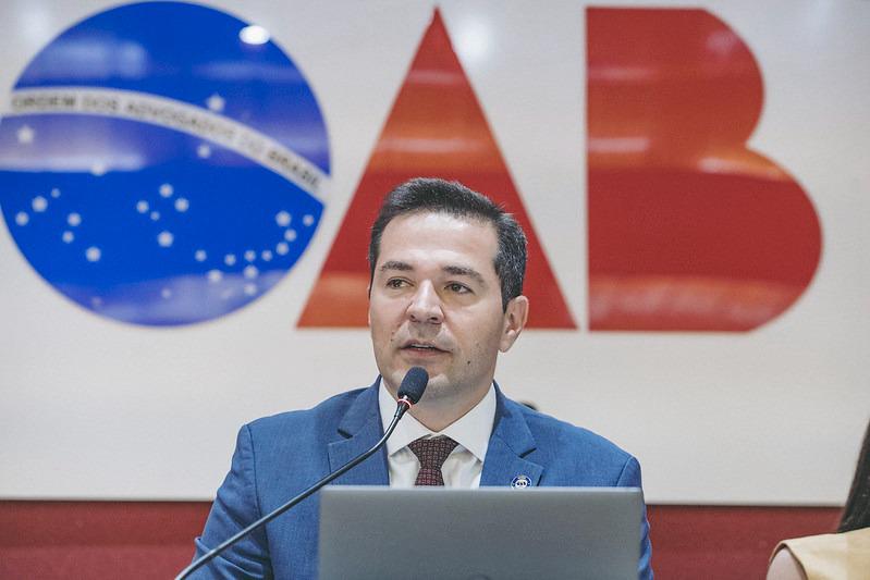 Presidente da OAB-GO, Rafael Lara. Foto: Divulgação/OAB-GO