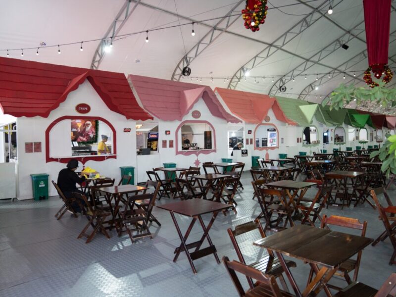 Vila Gastronômica Natal do Bem. Foto: Diego Canego