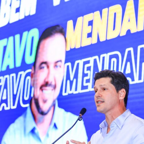 Daniel Vilela em filiação de Gustavo Mendanha ao PSD. Foto: Divulgação