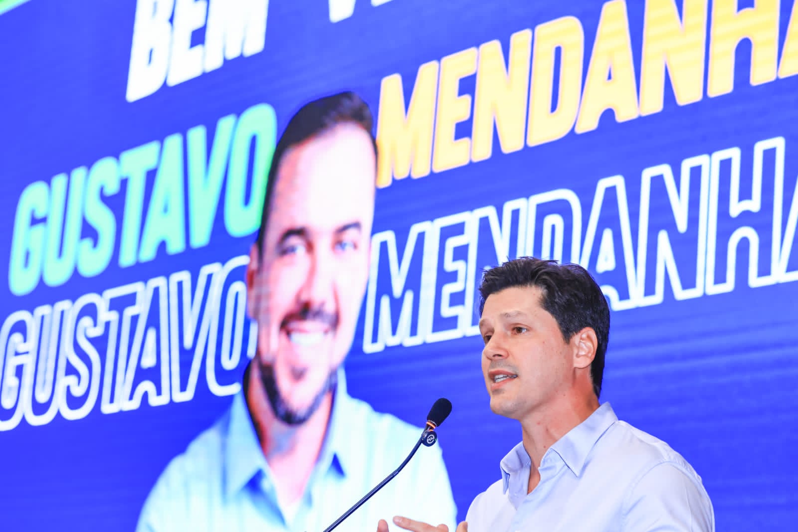 Daniel Vilela em filiação de Gustavo Mendanha ao PSD. Foto: Divulgação