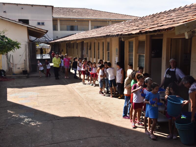 Escola municipal de Aparecida de Goiânia. Foto: Jhonney Macena