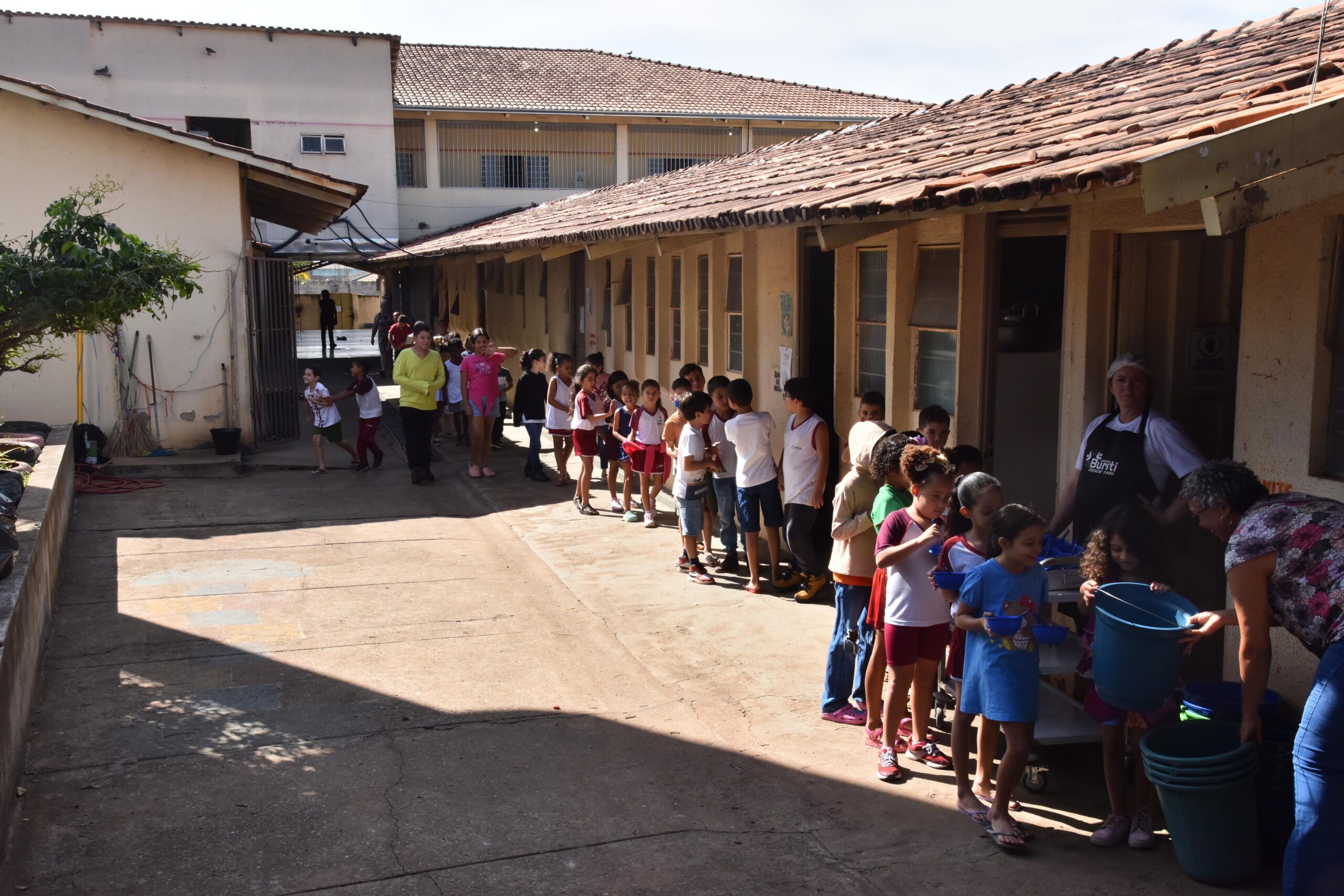 Escola municipal de Aparecida de Goiânia. Foto: Jhonney Macena