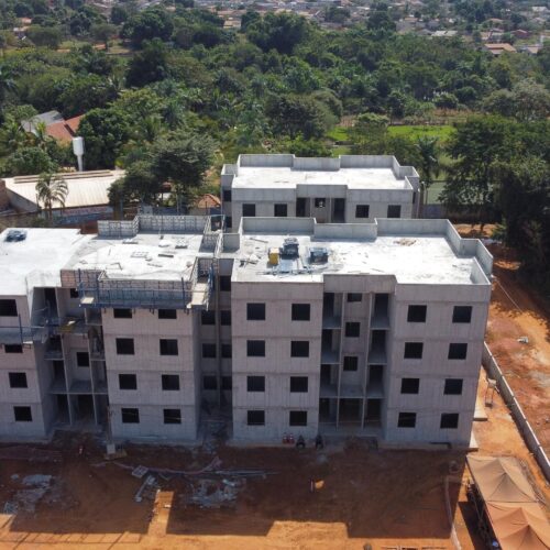 Moradias populares de Aparecida. Foto: Divulgação/Secom