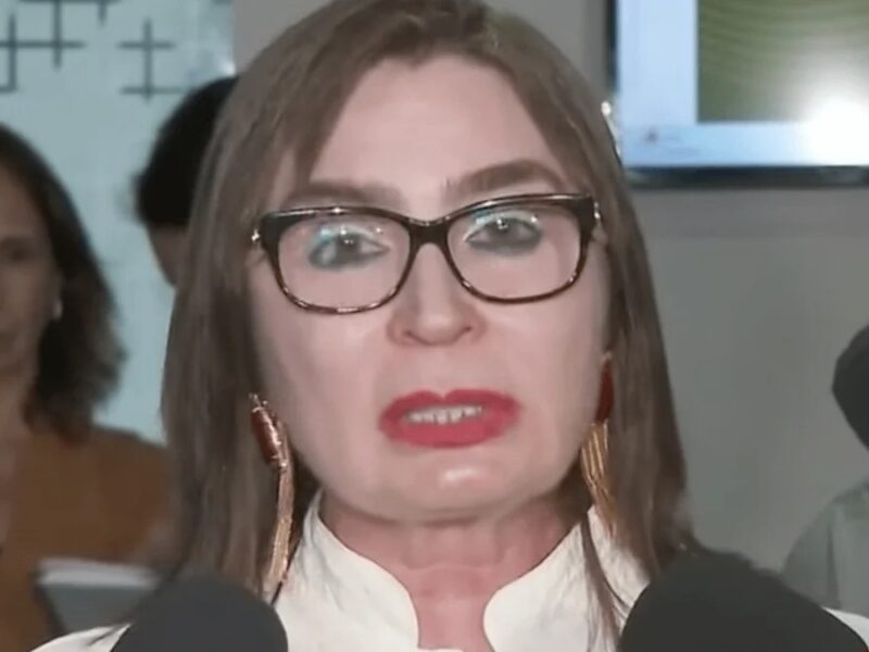 promotora criticada caiado