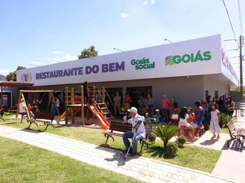 Restaurante do Bem em Cavalcante. Foto: Hegon Corrêa
