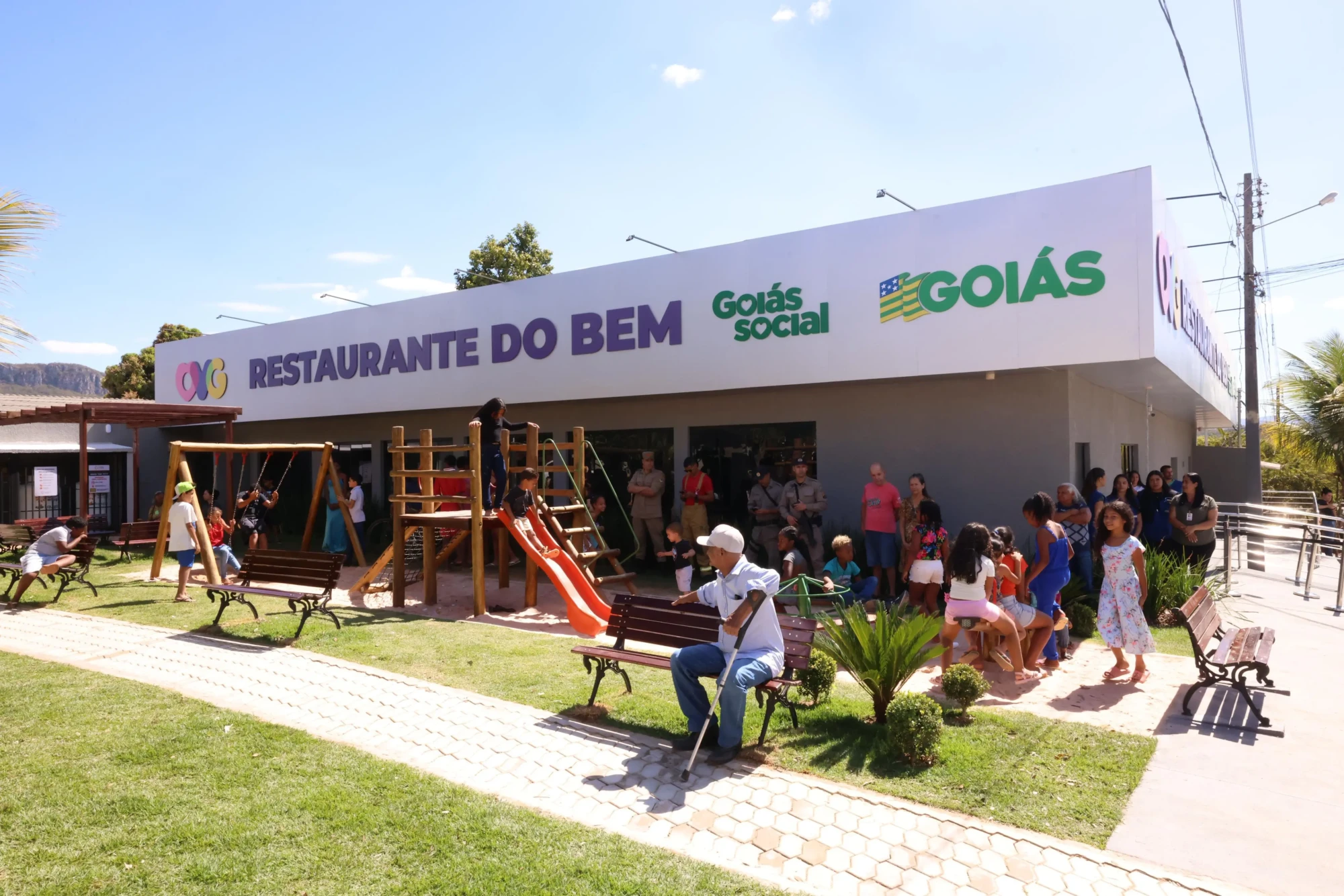 Restaurante do Bem em Cavalcante. Foto: Hegon Corrêa