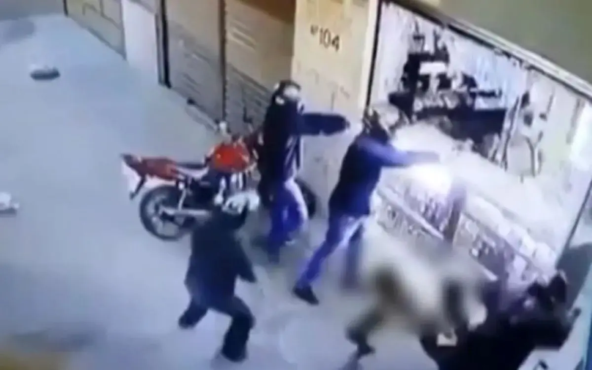 Entrada das distribuidoras virou palco de muitos homicídios na capital Foto reprodução Tv Anhanguera