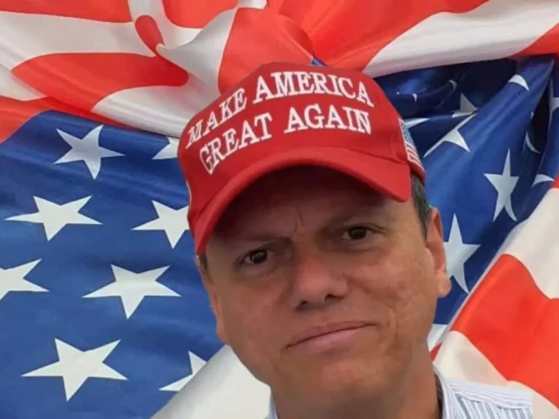 Governador de São Paulo é alvo de críticas pelo apoio a Trump Foto reprodução redes sociais