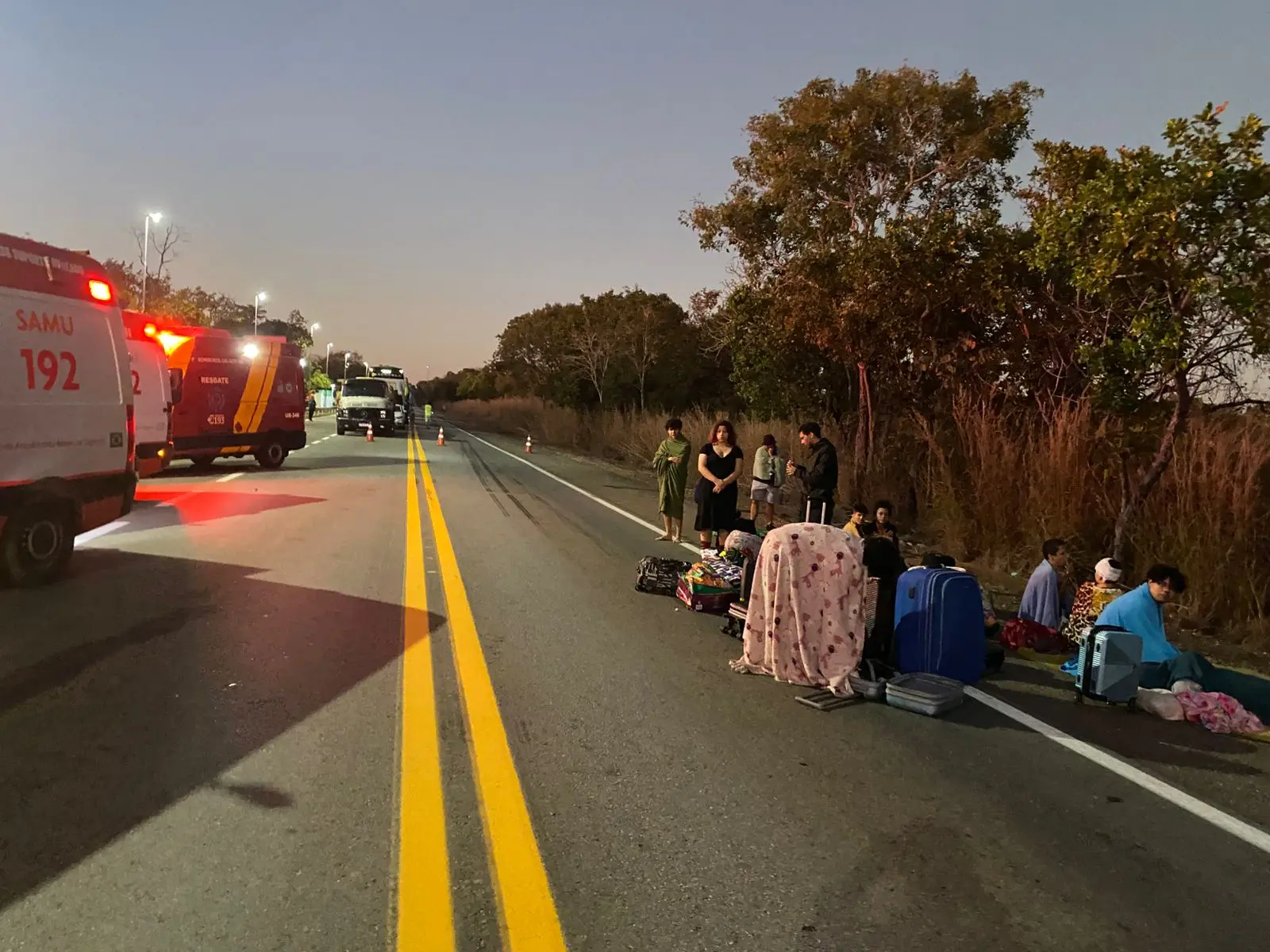 vitimas do acidente com estudantes da UFPA na BR153