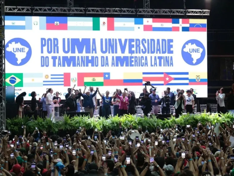 Congresso da UNE - Foto reprodução redes sociais do MEC