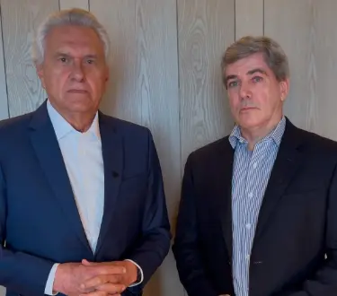 Caiado e Andre Rocha