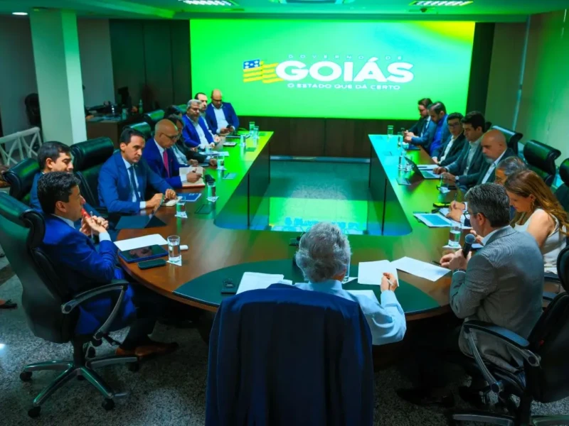 Caiado se reúne com setores afetados pelo tarifaço Fotos Wesley Costa e André Saddi